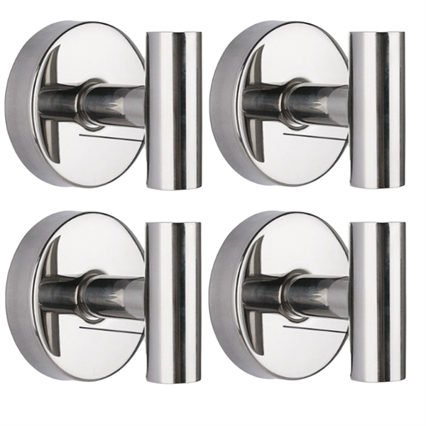 Stainless Steel Suction Cup Hook Waterproof Wall Mount Hooks