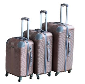 Piece Suitcase Takealot Stylish 3-Piece ABS Hardshell Luggage Set