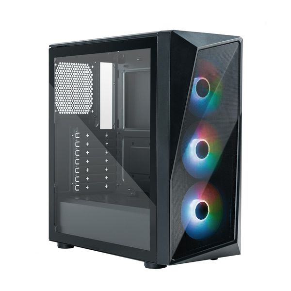 Cooler Master CMP 520 Mid Tower ATX Case-Black