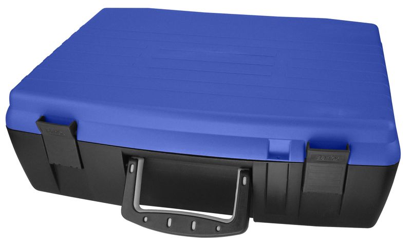 Bantex, Casey Classic DIY 42cm Case, with Dividers , Blue and Black