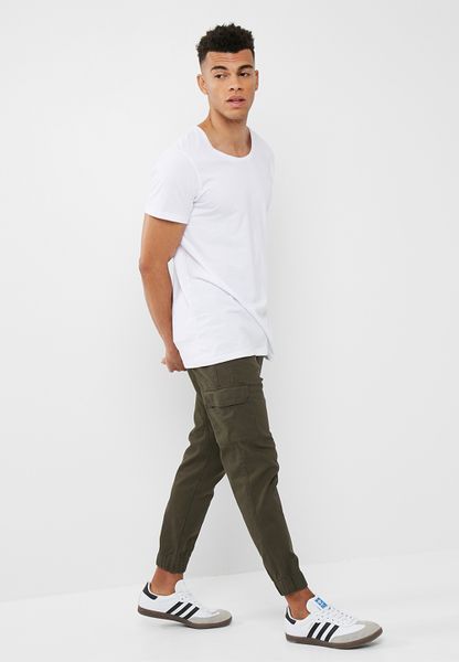Men's Basicthread Rango Cuffed Slim Utility Pant - Olive