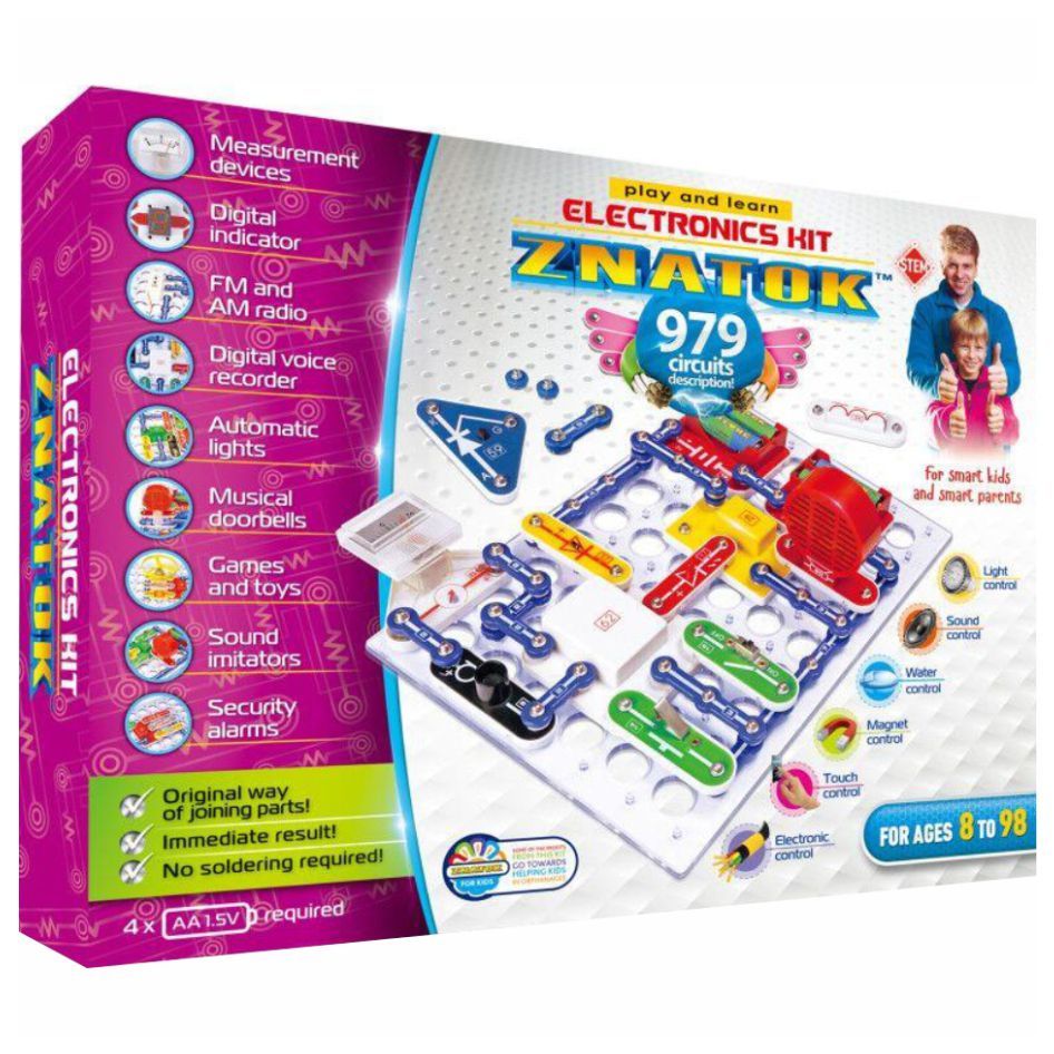 Znatok Snap Circuit Electronics Kit 979 Buy Online in South Africa