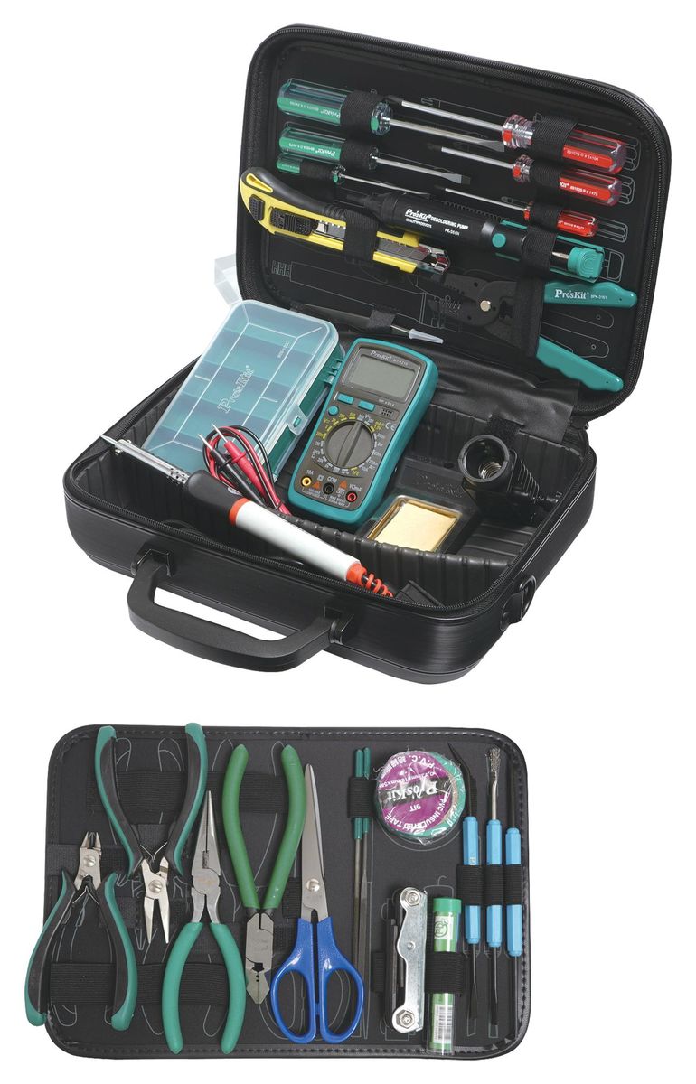 Pro's Kit (1PK-710KC) Technicians Tool Kit, 34 Pieces | Buy Online in ...