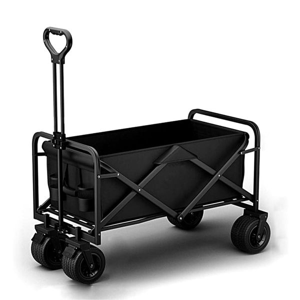 TALI Collapsible Folding Wagon cart for camping with 10cm wheels
