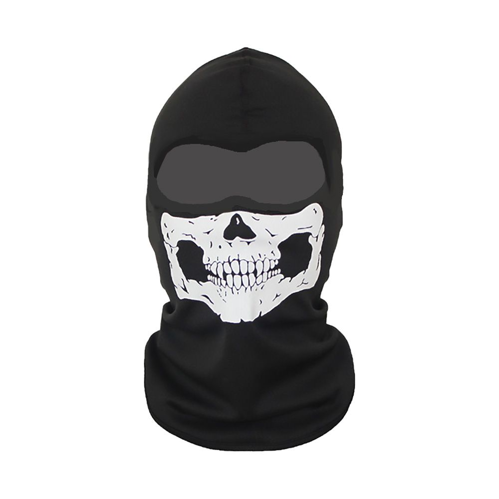 Outdoor Biking Mask Skull Bicycle Sunscreen Breathable Protection Mask ...
