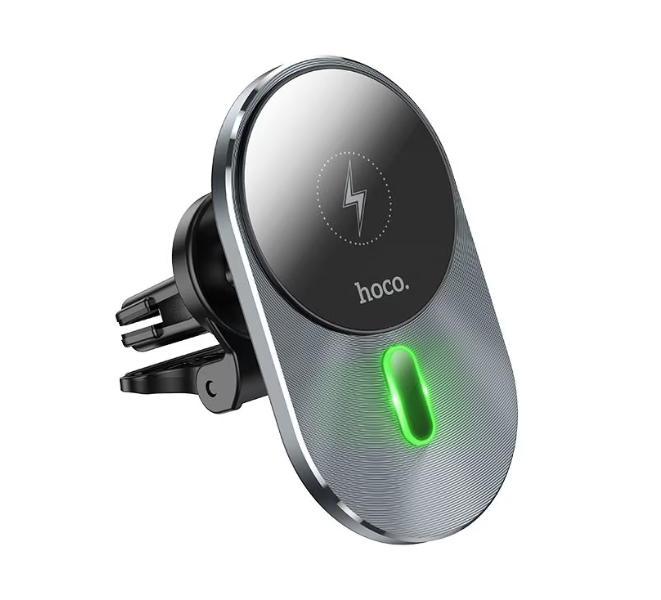 Wireless Car Charger, Supports Fast Charging, 15W, Black