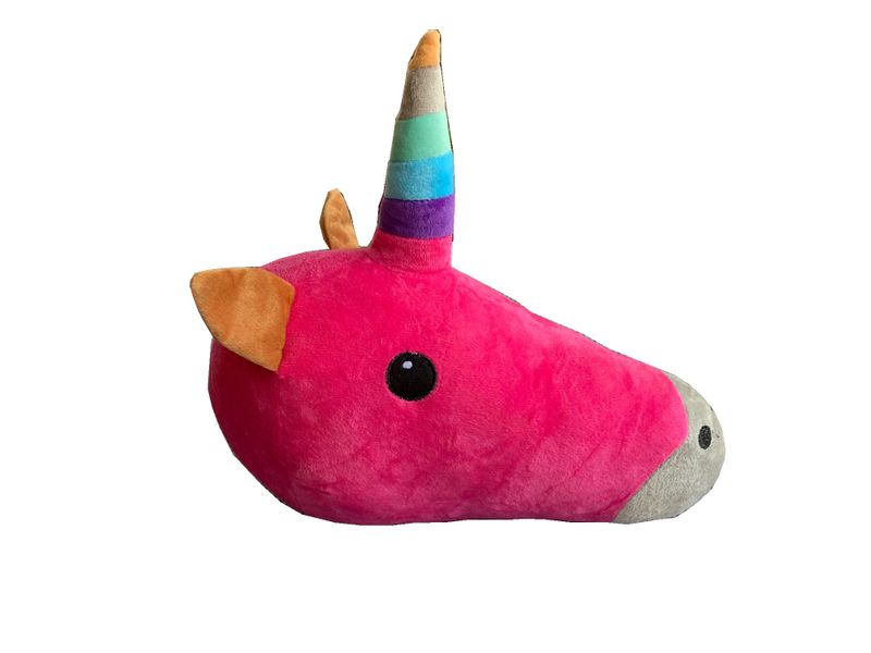 35cm Plush Teddy Stuffed Animal Soft Toy Pillow - Pink Unicorn