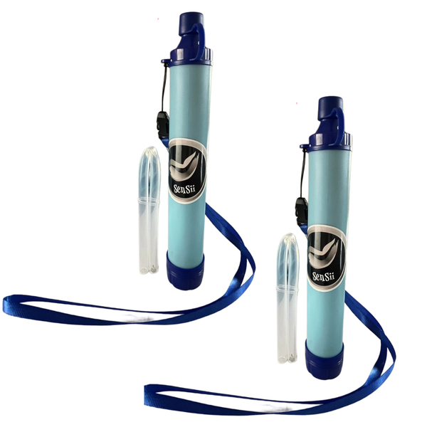 Sensii Water Filter Straws - Lightweight Purifier for Clean Drinking Water
