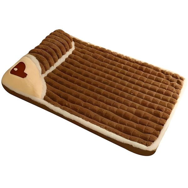 Pet Bed Thickened Breathable Calming Cotton Dog Bed Mat Sleeping Mat