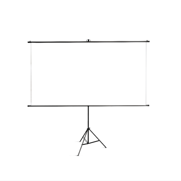 Deli Portable Projector Screen 72inch With Tripod