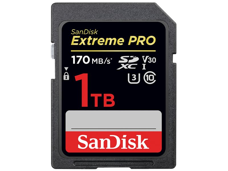 Sandisk 1TB 170MB/ Extreme PRO SDXC