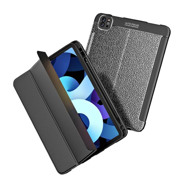 Protective Folio Smart Wake Case for Apple iPad Air 4 - 10.9" - Black