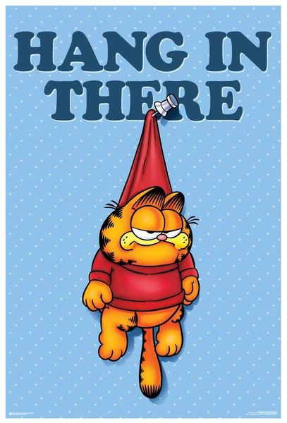 Garfield - Hang In There Poster