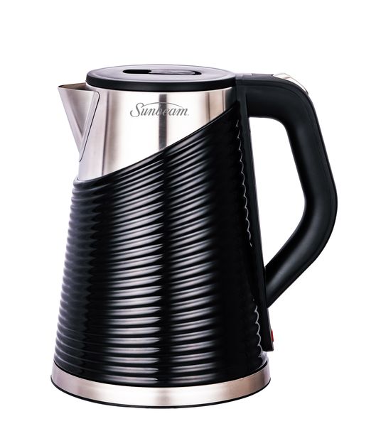 Sunbeam Black, Silver Stainless Steel 1.8 L Kettle