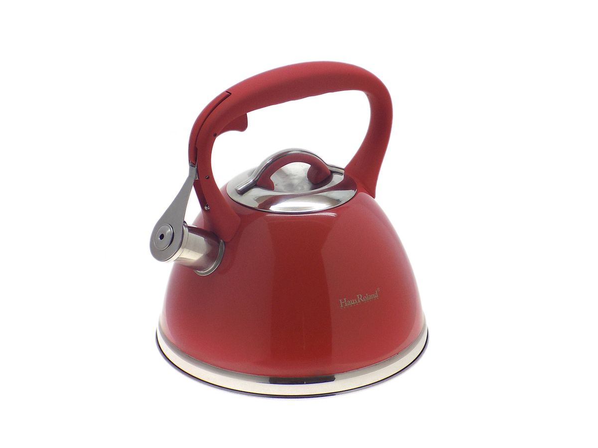 Elegant 3.0 litre Whistling Stove Top Kettle Smooth Painted Body Shop