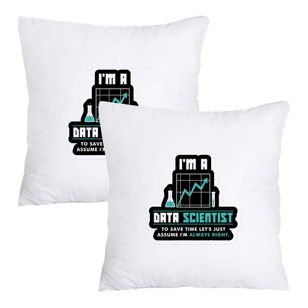 Scatter Cushion Cover Set (50cmx50cm) - I'm a Data Scientist