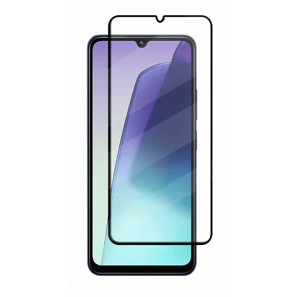 TRON Full Coverage Tempered Glass Screen Protector Compatible with Xiaomi Redmi 14C 4G