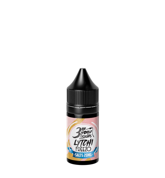 Vape Juice 3rd World Nic Salts Lytchi Freezo 20mg 30ml