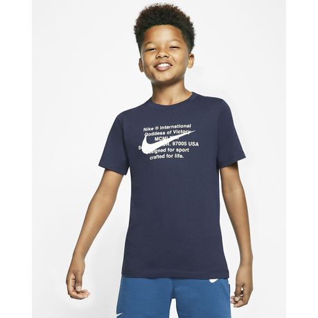 Nike Big Kids Sportswear Cotton T Shirt Shop Today. Get it