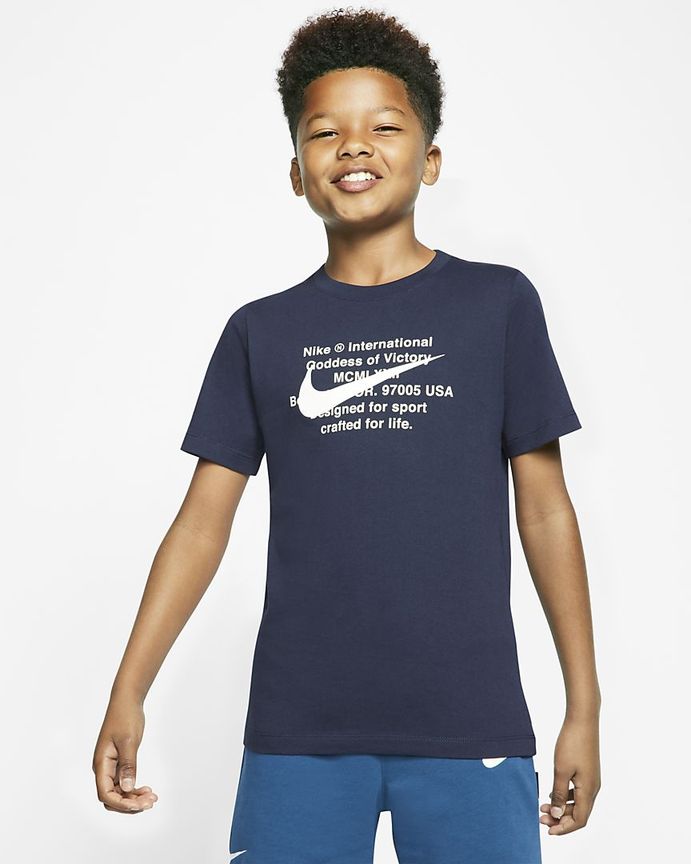 Nike Big Kids' Sportswear Cotton T-Shirt | Shop Today. Get it Tomorrow ...