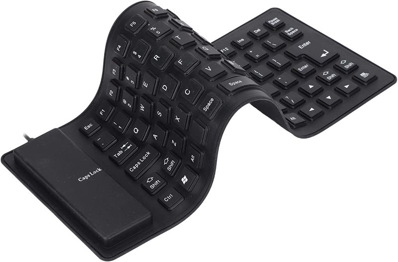 XF0610 USB Wired Soft Silicone Flexible Keyboard