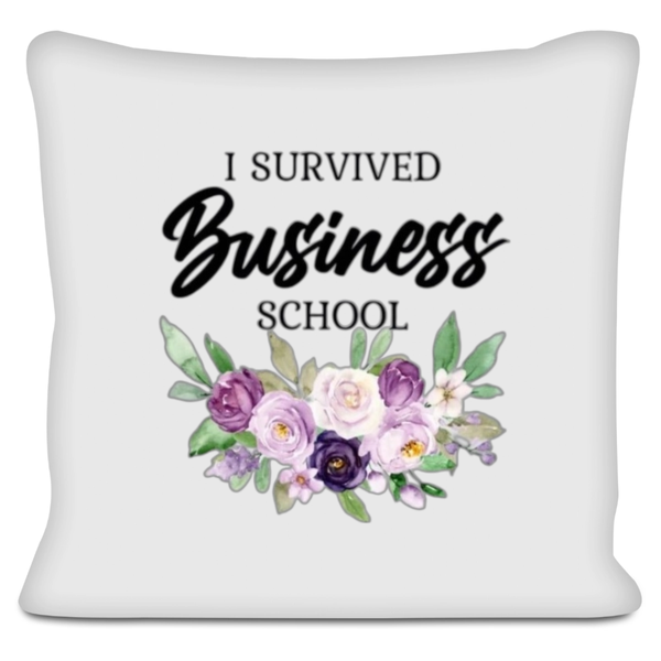I Survived Business School Graduation Gift Scatter Cushion