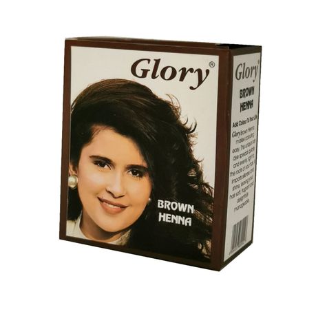 Glory Henna Natural Hair dye - Ammonia Free - Brown - 1 Box | Buy Online in  South Africa 