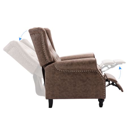 Reclining Sofa Recliner Chair Lounger Couch Shop Today. Get it