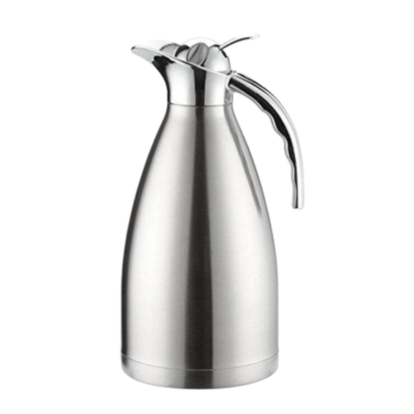 Stainless Steel Thermal Vacuum Silver Flask