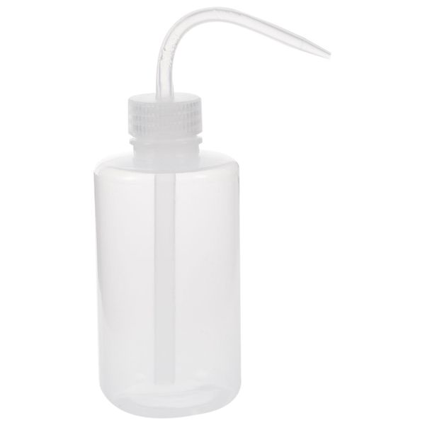 500Ml 90 Degree Angle Tip Oil Liquid Holder Squeeze Bottle Clear White