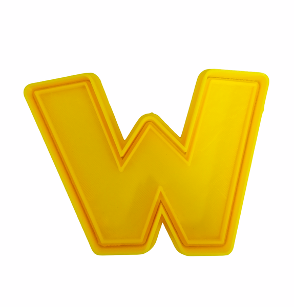 Mario Letter W image