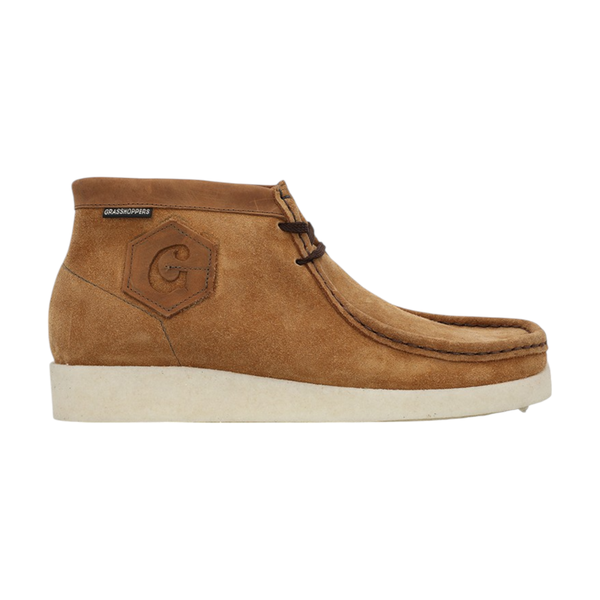 Grasshoppers Brooklyn - Sandiego Suede - Cider Dark Tan Brown