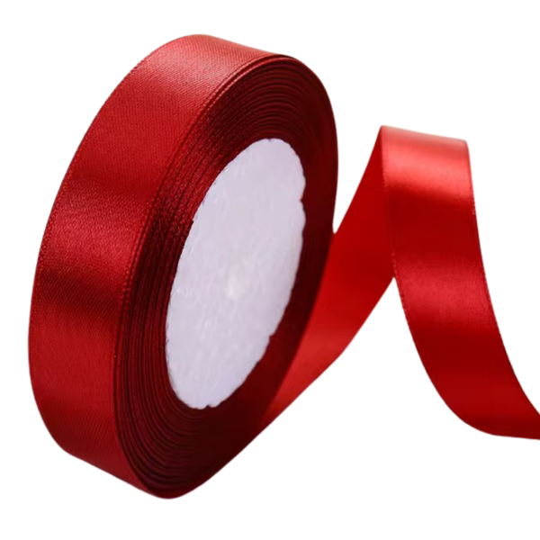 Pack of 2 Satin Ribbons - Gift Bows and Wrapping-Total 46 m - 25 mm width