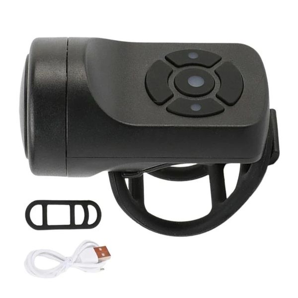 IPSTYLE Bicycle Horn Electric Bike Bell 120DB Waterproof Bike Horn