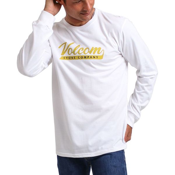 Volcom-Interstate Ls Tee-White