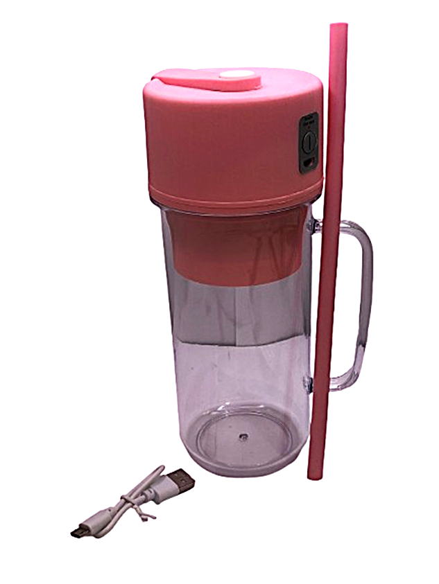 Portable Smoothie Maker 500ml-Pink