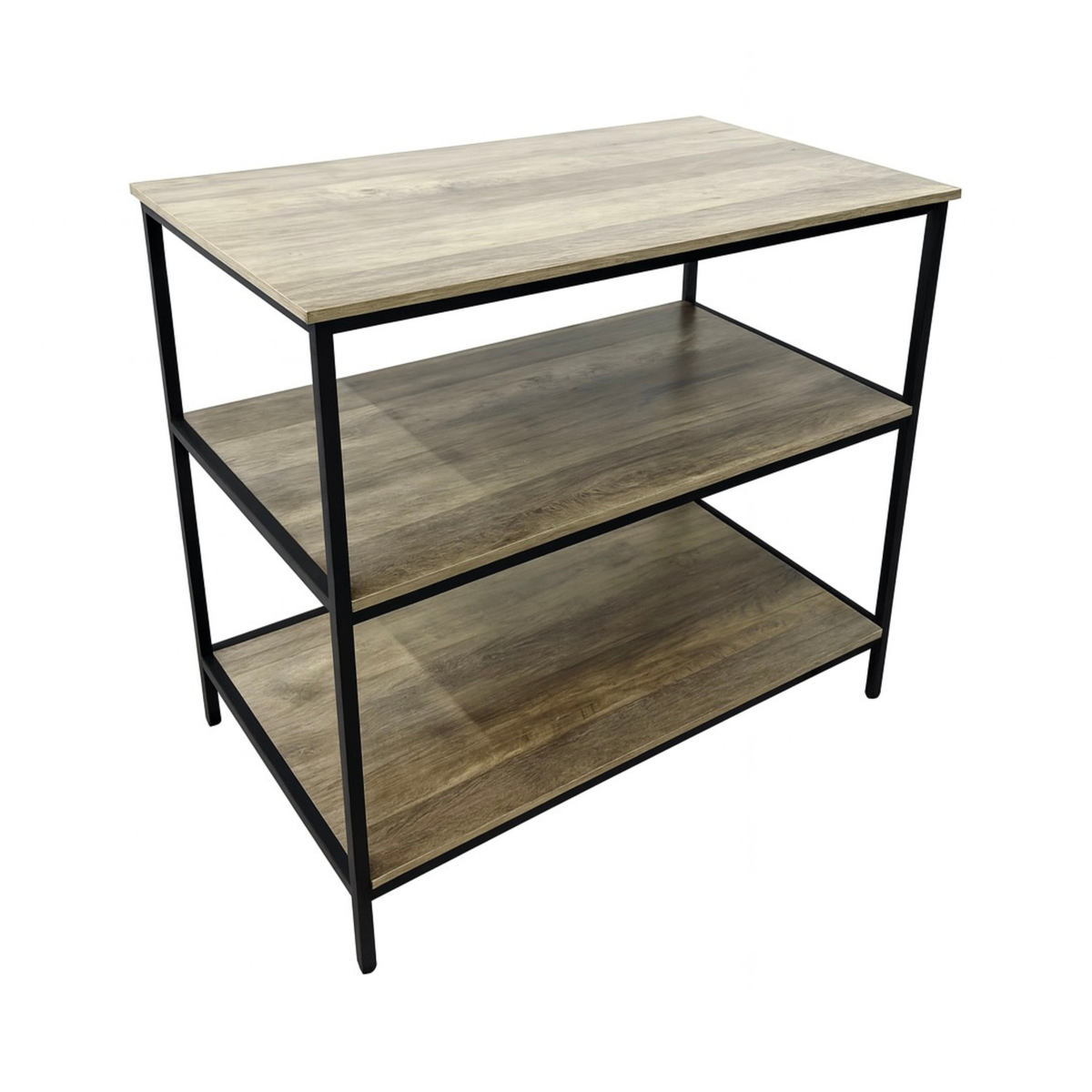 Refined Spaces - Forge Kitchen Island - Adjustable Feet & Lockable Wheels