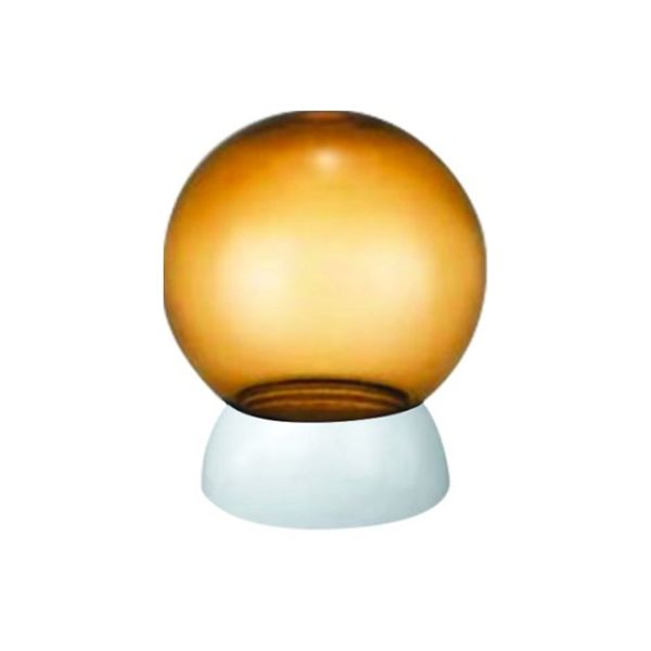 ACDC - PMMA Bowl Smoky E27 White Base 200mm