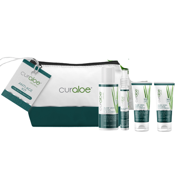 Curaloe Anti-Ageing Aloe Vera Skincare Mini Gift Set