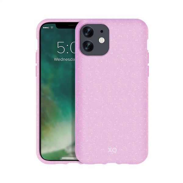 XQISIT Eco Flex Anti Bacterial Case for iPhone 12 Mini - Pink