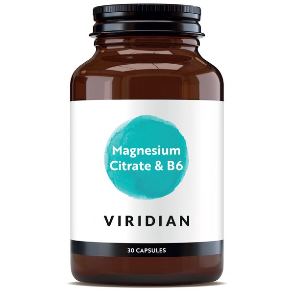 Viridian Magnesium Citrate with Vitamin B6 - 30 Capsules