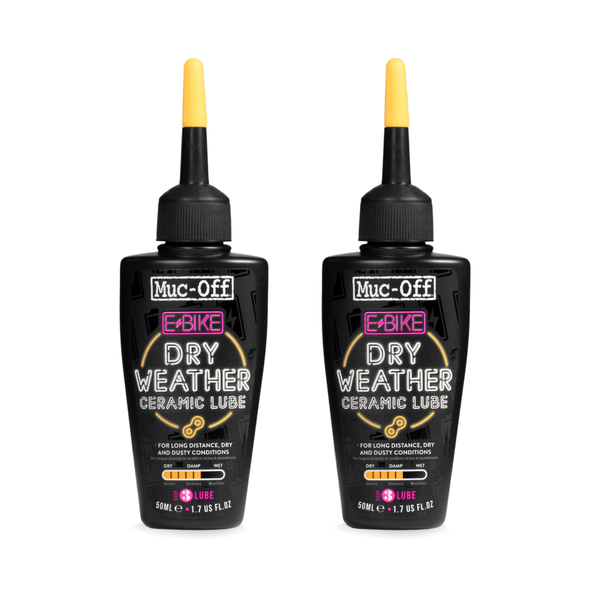 Muc-Off 2 x 50ml eBike Dry Weather Lube Bundle