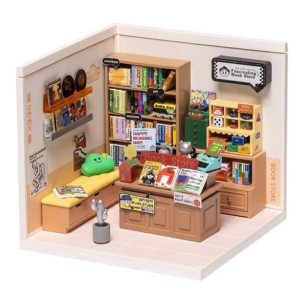 Robotime Super Store - Fascinating Book Store - 108pcs