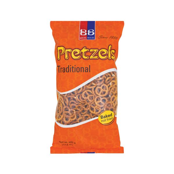 Beigel &amp; Beigel Traditional Pretzels - 4 x 500g