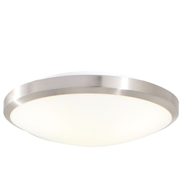 Saturnia Ceiling Light 510mm Satin Chrome
