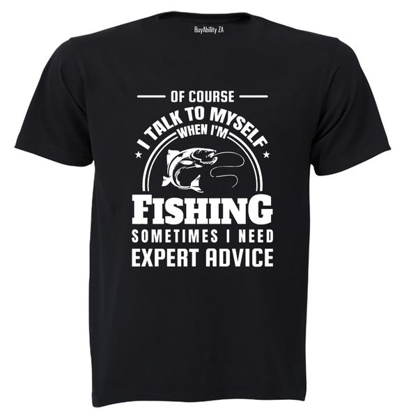 Fishing Expert Advice - Adults - T-Shirt