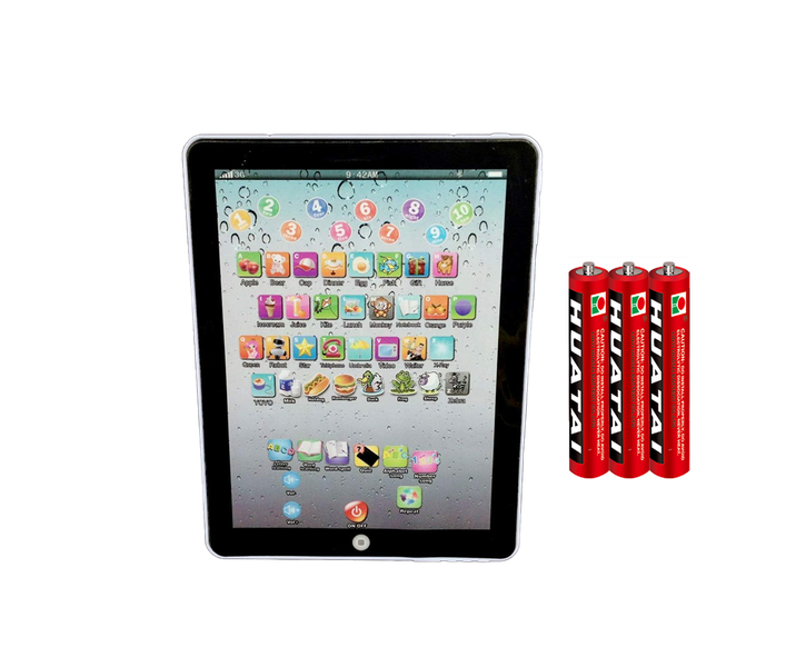 BossKids Touch Type Early Educational Electronic Tablet With 3xAA Batteries