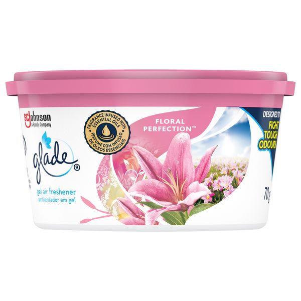 Glade Mini Gel Air Freshener Floral Perfection 70g