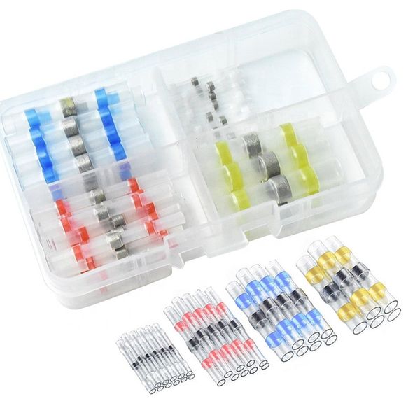 50 Pieces Heat Shrink Self Solder Seal Wire Connectors