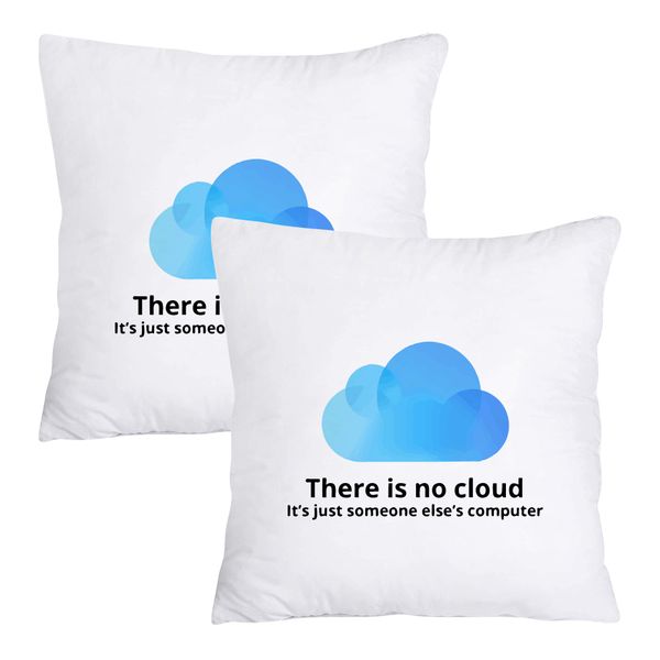 Scatter Cushion Cover Set - There is no cloud ,only someone else's computer